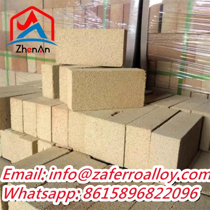 Light Yellow Alumina Fireplace Refractory Brick
